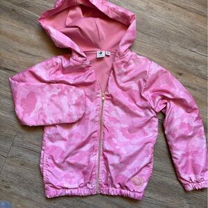 Girls / Body Glove / Pink Camouflage Hooded Jacket